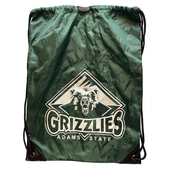 Adams State Grizzlies Cinch Bag Drawstring Backpack Sport Gym Sack - Picture 1 of 7